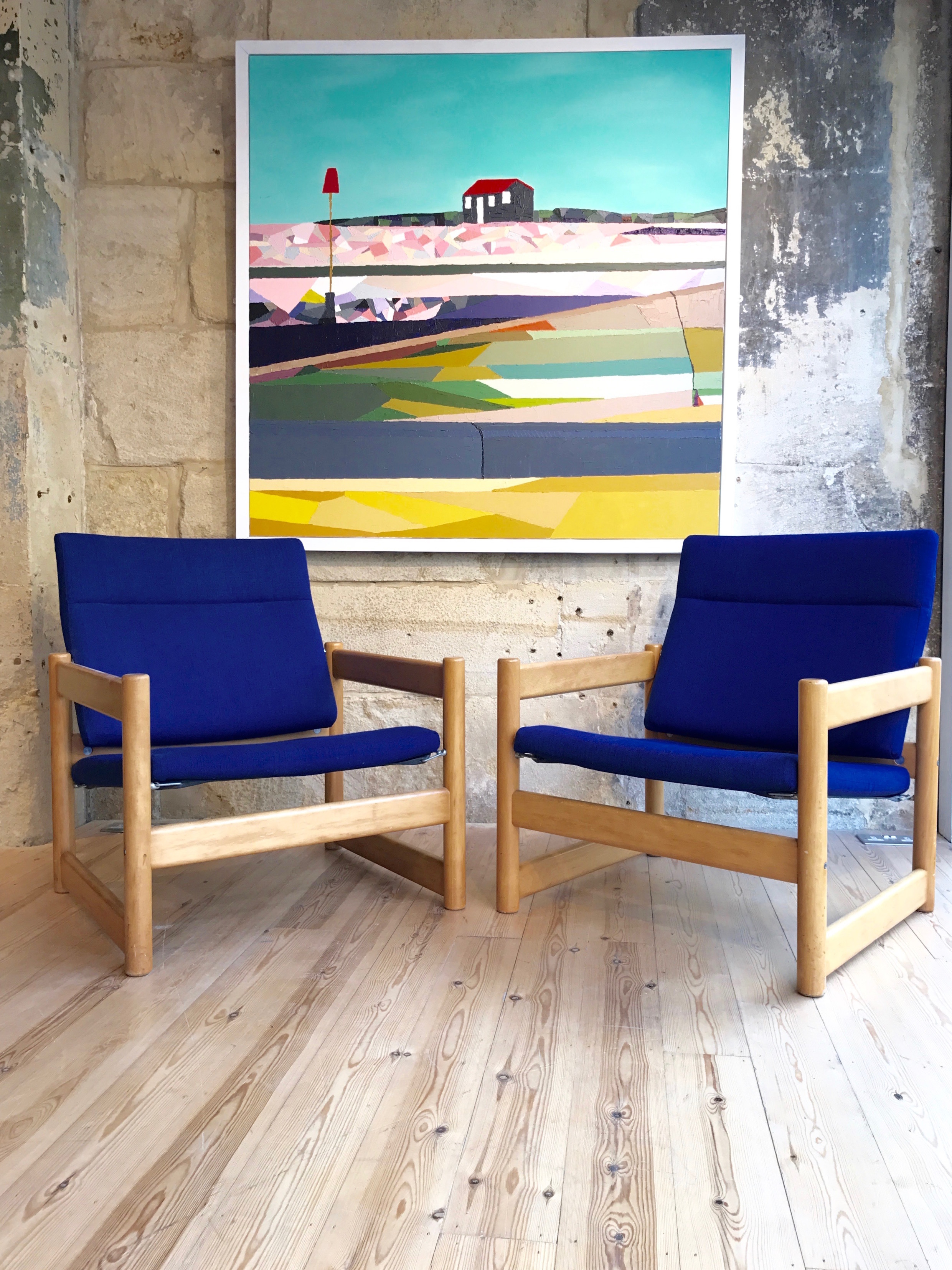 Pair Of 1960s Habitat Campus Chairs Lupton Morton Habitat