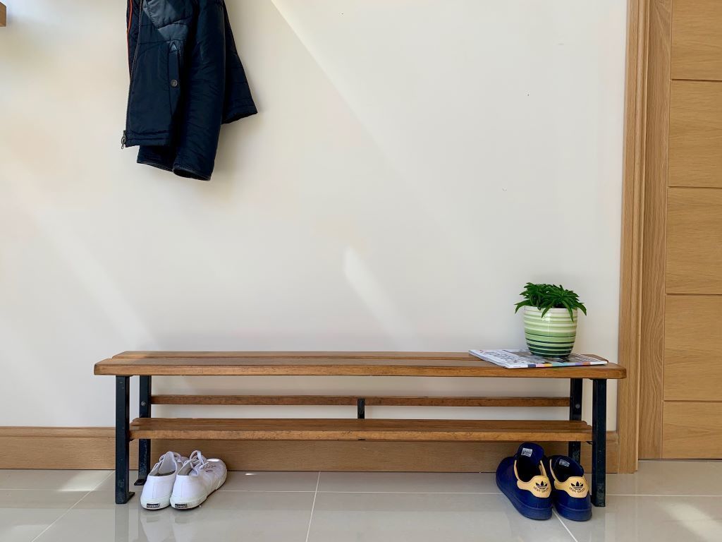 1970 S Retro Vintage School Hall Bench Whisper Echo Vinterior