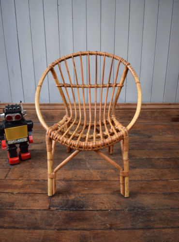 mid century modern child's chair