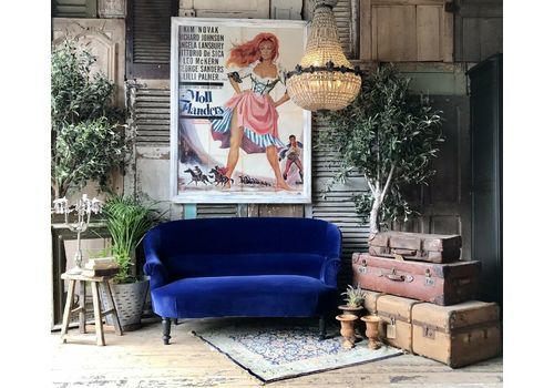 Vintage Velvet Sofa Retro Velvet Sofas For Sale