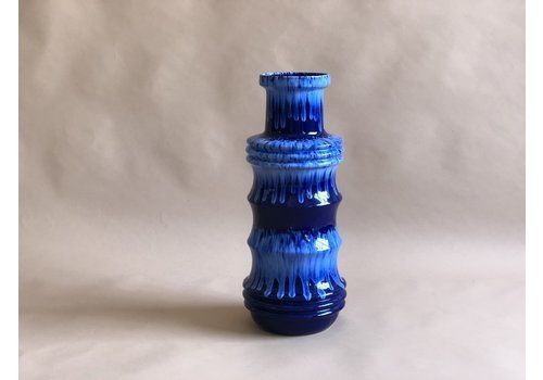 Scheurich Floor Vase Blue Pagoda 266/40