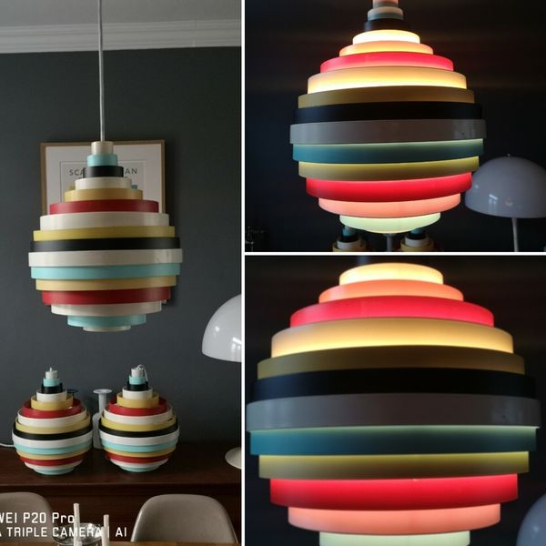 Retro Looking Scandinavian Funky Multi Coloured Ceiling Lights Pxl Zero Lighting Vinterior - Multi Coloured Ceiling Lights Retro Looking Scandinavian Funky Multi Coloured Ceiling Lights Pxl Zero Lighting Vinterior - Multi Coloured Ceiling Lights