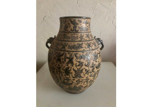 Antique Vietnamese Ceramic Vase