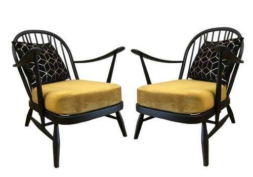 Pair Of Ercol Arm Chairs