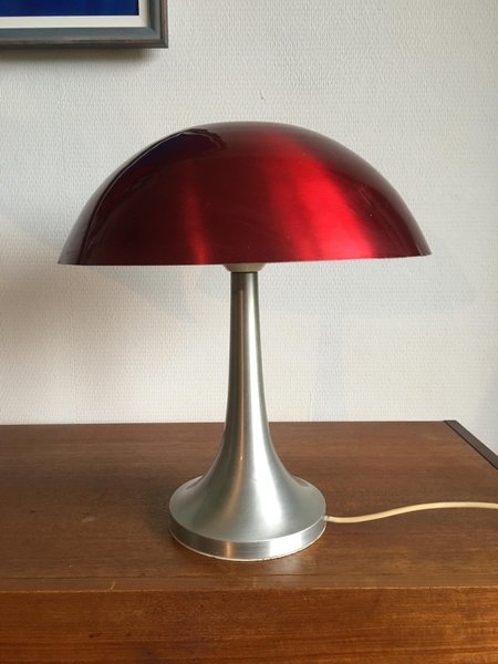 mushroom table lamp vintage