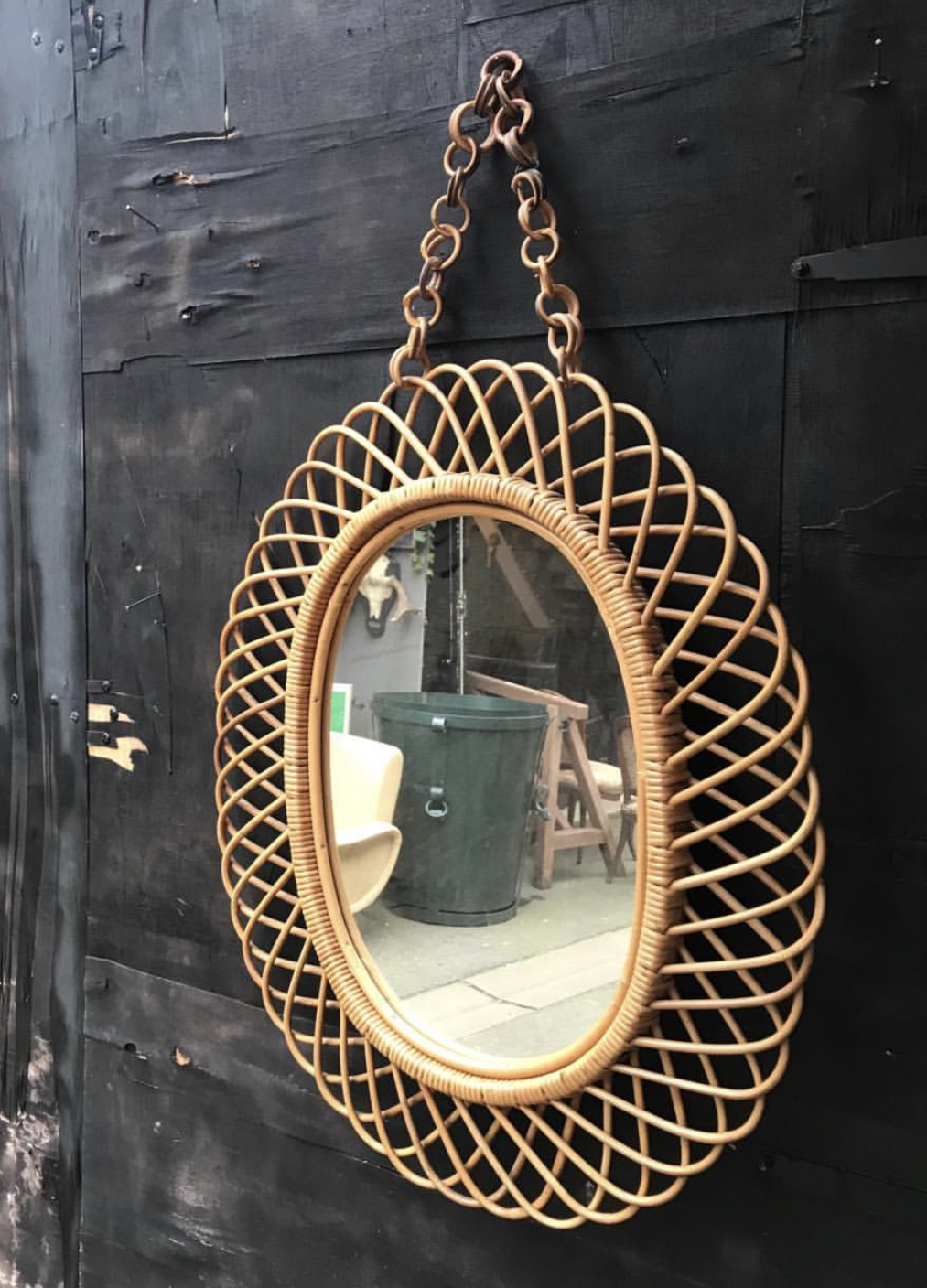 Rattan Mirror | Vinterior