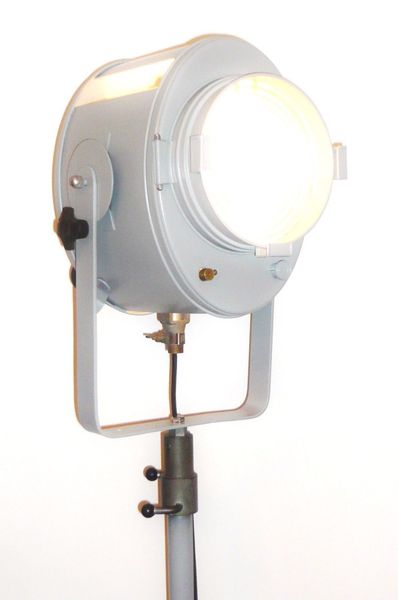 Vintage A E Cremer Theatre Light Industrial Floor Film Lamp