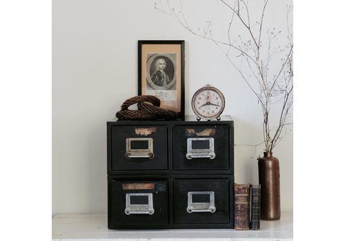 1950s Metal Filing Drawers