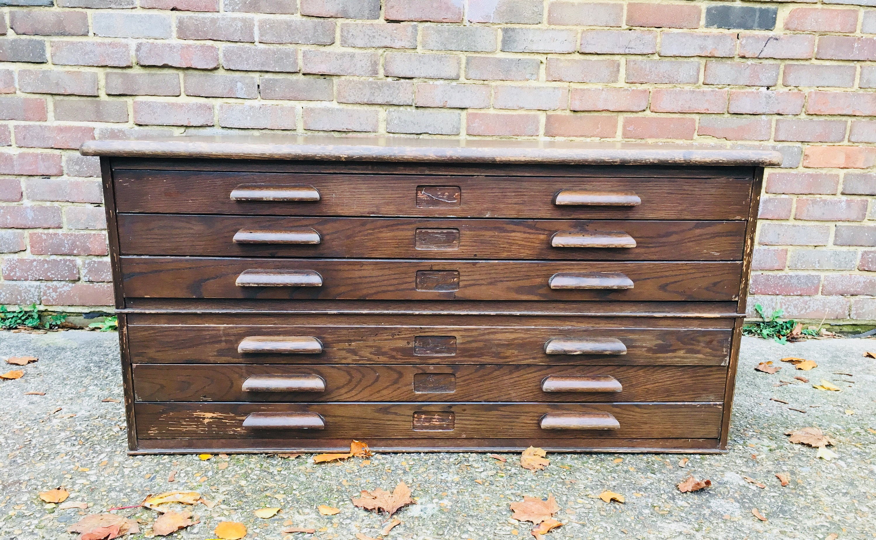 Vintage A0 Abbess Industrial Plan Chest Architects Drawers Map