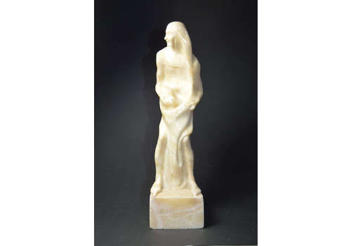 German Sculpture Of Folklore Figure Till Eulenspiegel.