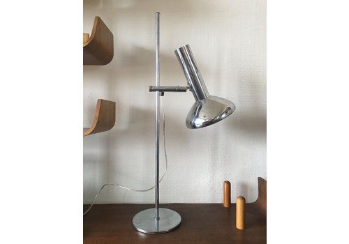 Adjustable Chrome Table Lamp From Cosack, 1960s