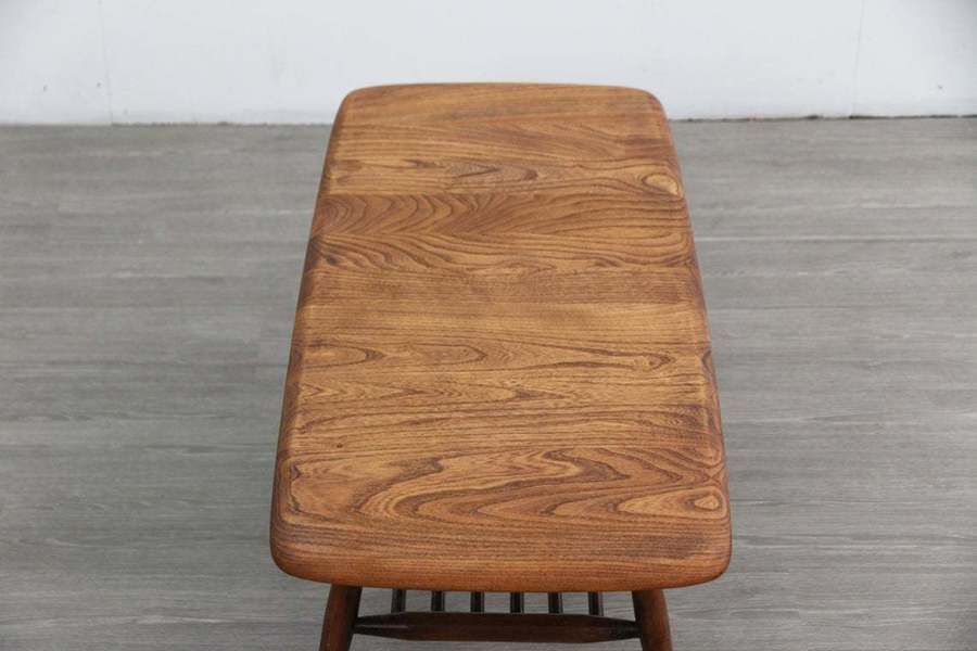 Ercol Coffee Table With Magazine Rack Vinterior