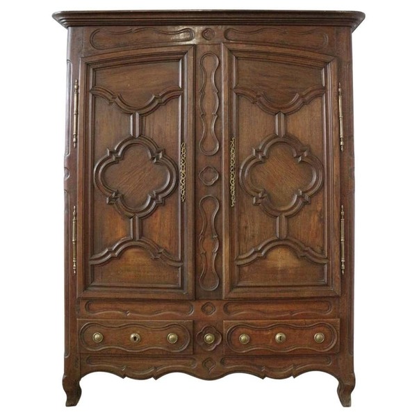 Antique Wall Cabinet Armoire 18th Century French Faux Front Wardrobe Carved Oak Vinterior - Old Fashioned Wall Cabinets Antique Wall Cabinet Armoire 18th Century French Faux Front Wardrobe Carved Oak Vinterior - Old Fashioned Wall Cabinets
