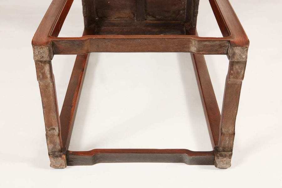 Mid Qing Dynasty Huanghuali Rectangular Incense Stand photo furniture