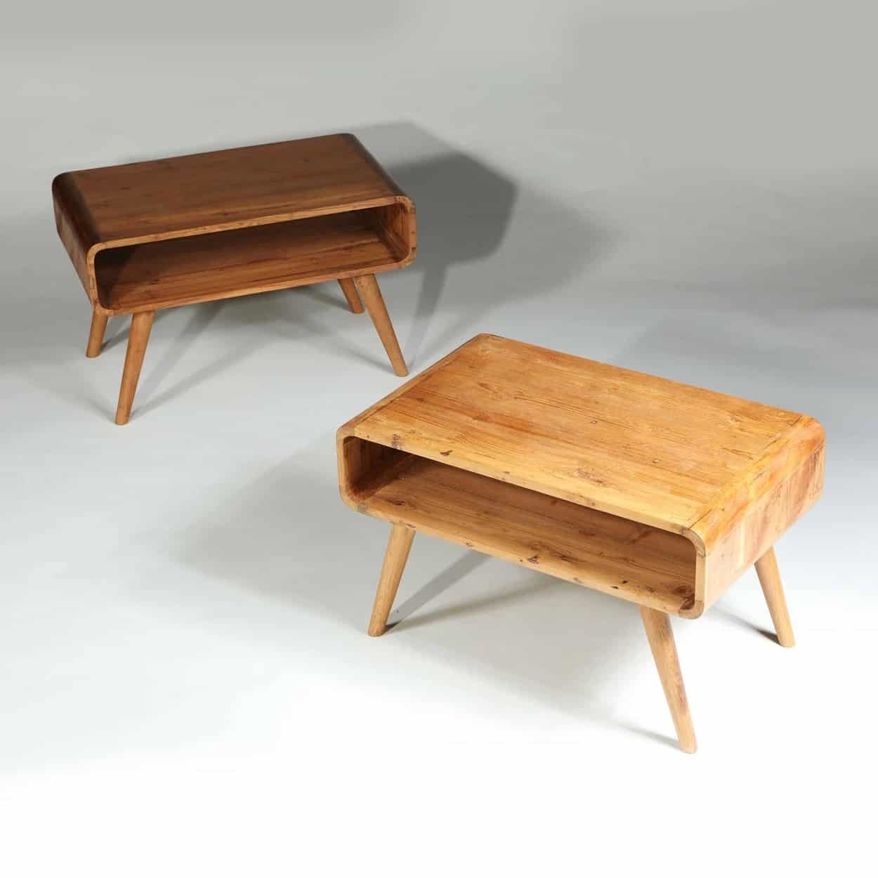 Pair Of 20th Century Bedside Tables Vinterior
