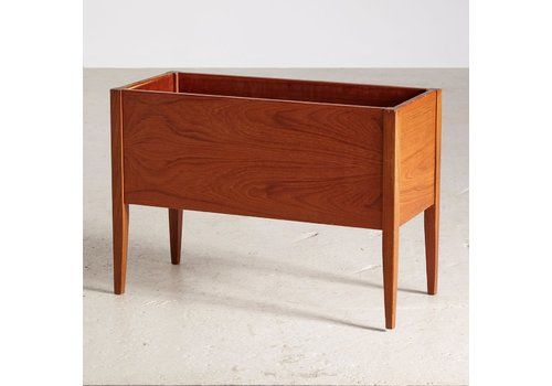 Vintage Danish Teak Flower Planter, 1960s