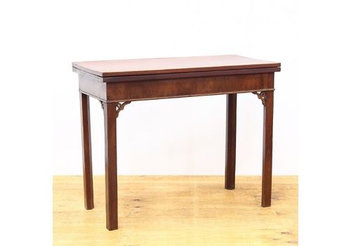 Georgian Mahogany Card Table