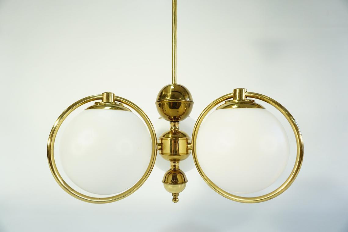 Details about Mid Century Modern Bubbles Chandelier Brass and Glass Ceiling Light Lamp '70s Details about Mid Century Modern Bubbles Chandelier Brass and Glass Ceiling Light Lamp '70s
