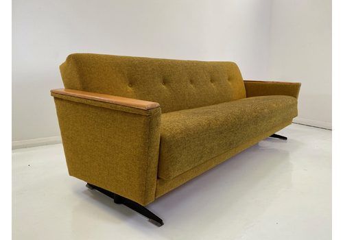 Danish 1960’s Mustard Sofabed