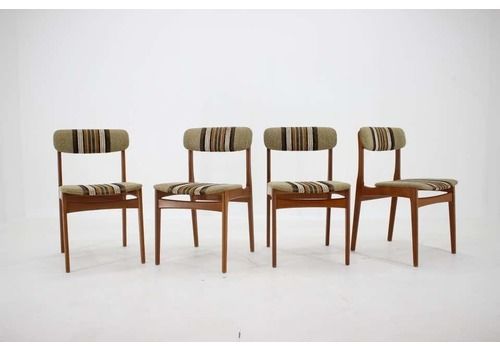 1960s Danish Teak Dining Chairs, Set Of 4