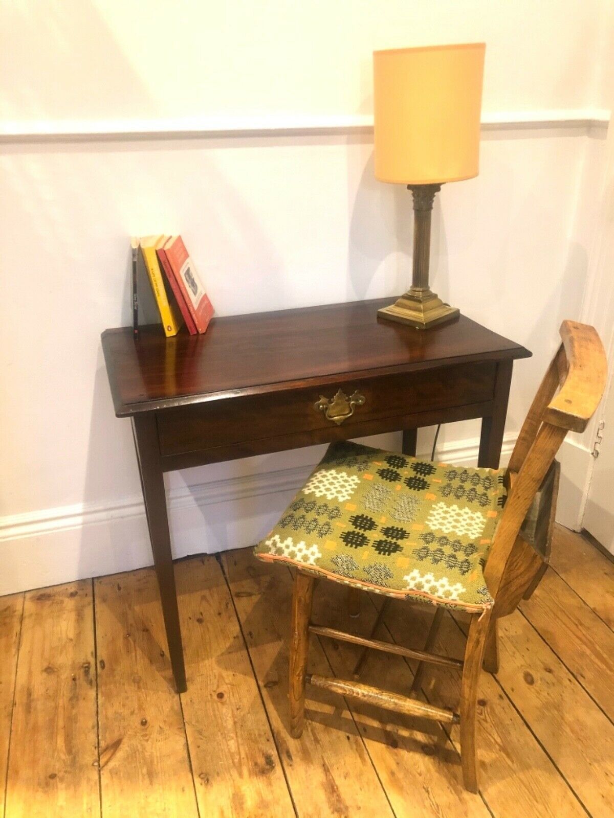 Antique Writing Desk Victorian Desk, Mahogany 1800’s unknown Vinterior