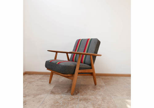 Hans J Wegner 'Cigar' Ge 240 Armchair For Getama