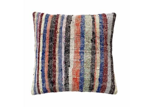 Kilim Pillow 60 X 60 Cm Tapis Kelim Kilim Pillow Cover ,Vintage Meditation Bench Kelim Teppich Boho Kilim Cushion Kilim Sofa Turkish Pillow