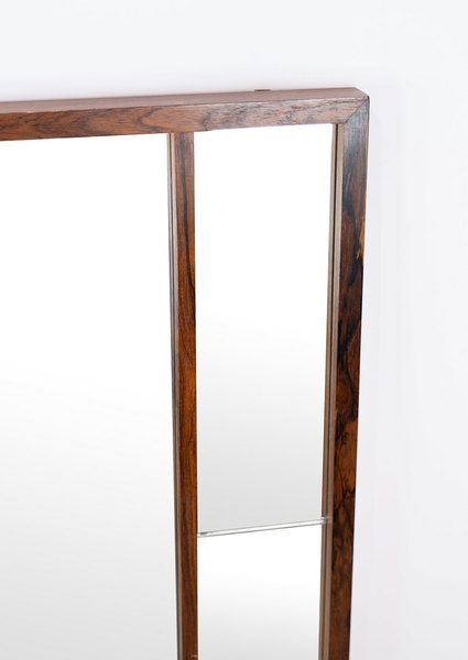 Mirror In Rosewood Of Danish Design From The 1960s. photo furniture