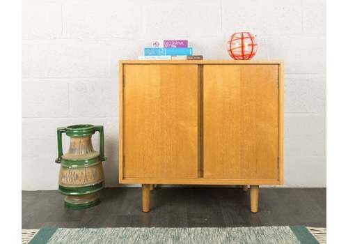 Mid Century Oak Cabinet   John & Sylvia Reid For Stag Vintage 1950's