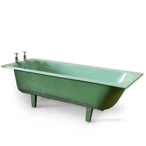 avocado green tub