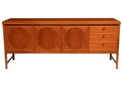 Midcentury Teak Nathan 'Circles' Sideboard C.1960s