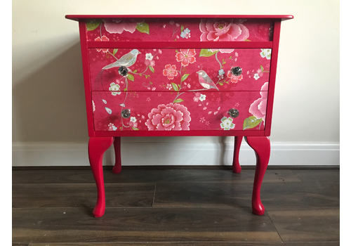 Upcycled Spray Painted Chest Of Drawers   Finished To Order