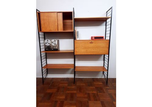 Ladderax Adjustable Shelving 1960s