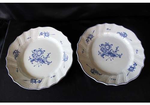 2 Antique Vintage Ceramic Dinner Plates Boch Freres Keramis Bfk Country Farmhouse Kitchen Plate Flowers Belgium Collector Plates Poppy
