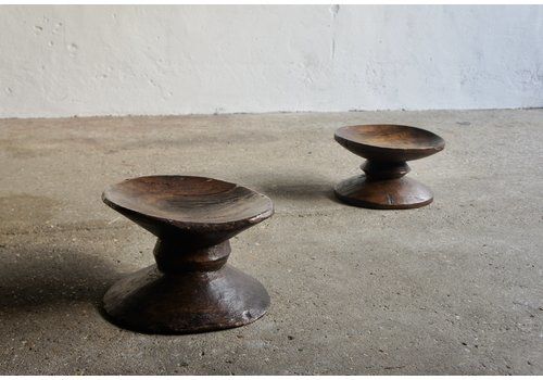 Pair Of African Stools