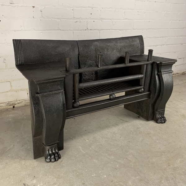 Large Regency Cast Iron Fireplace photo furniture