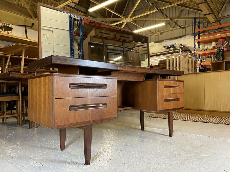 Cool Vintage G Plan Dressing Table With Mirror Retro Fresco Floating