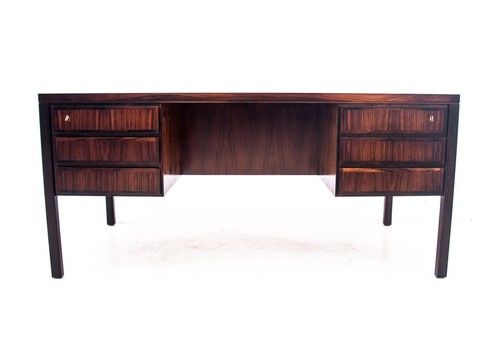 Rosewood Omann Jun Desk, Denmark, 1960s