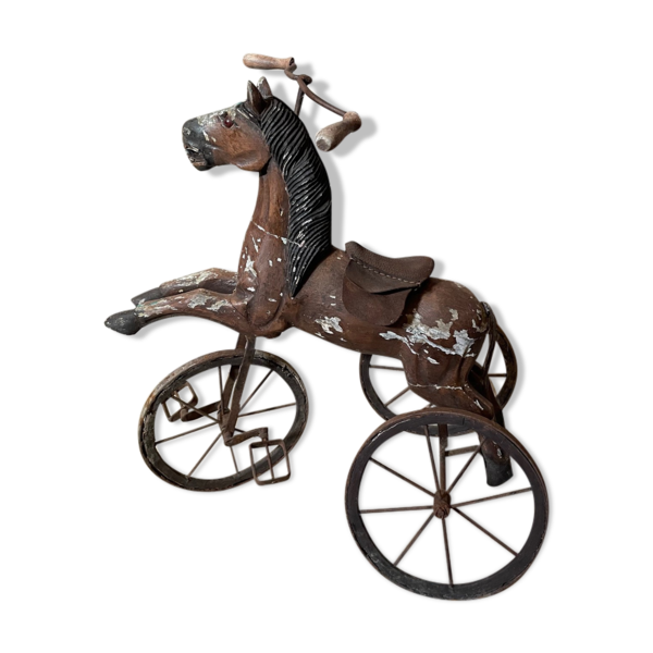 19th Tricycle Horse, 1800s, Antique Vinterior