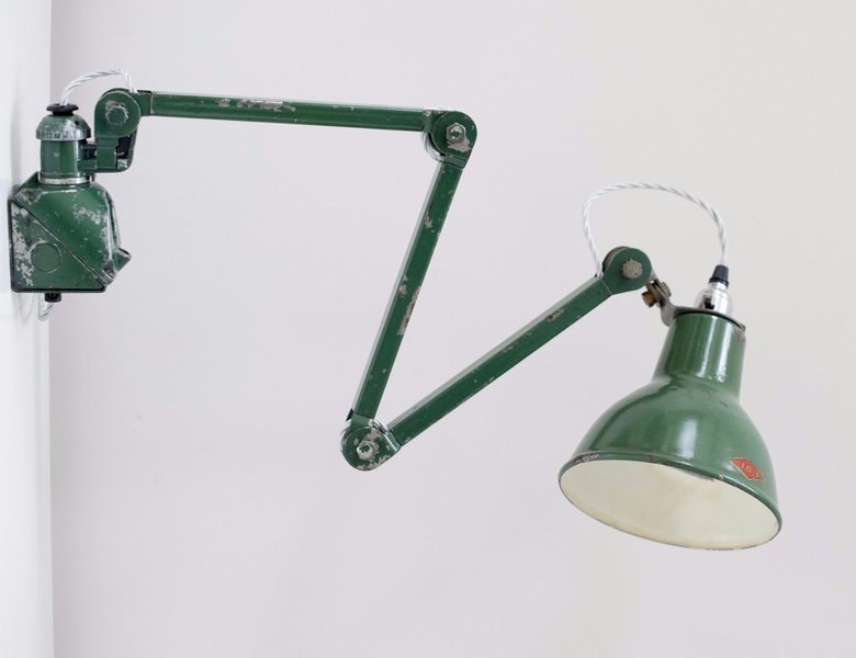 vintage work lamp