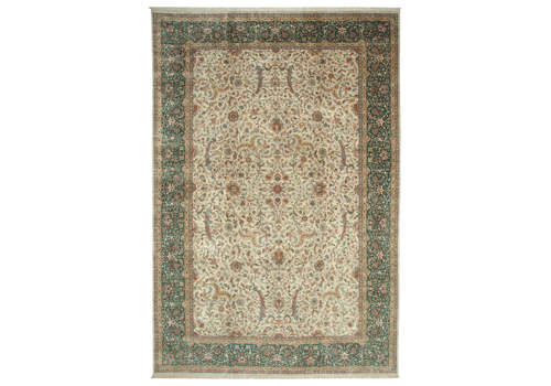 Oriental Handmade 2000s 363 Cm X 545 Cm Beige Large Area Oushak Rug
