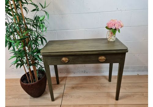 Excellent Quality Top Fold Victorian, Occasional Table ( Delivery Available Via Our Specialist Sister Courier Company )
