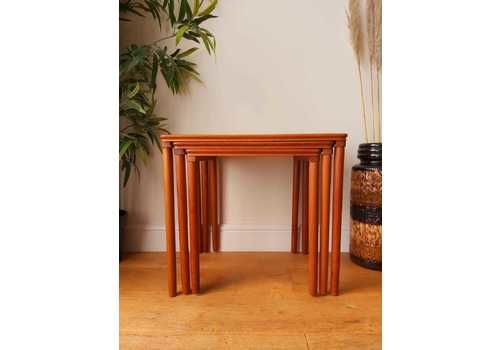 Danish Nesting Tables By E.W.Bach