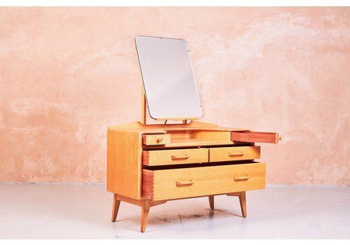 G Plan Brandon Dresser With Vertical Mirror