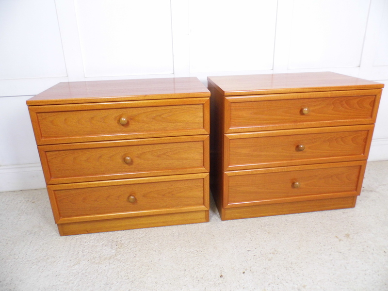 Vintage Retro Gplan 2676 Design Teak Chest Of Drawers Bedside 80s Chic G Plan Vinterior