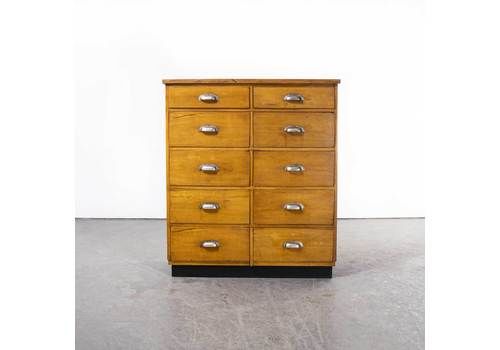 1950’s Belgian Chest Of Drawers – Ten Drawers