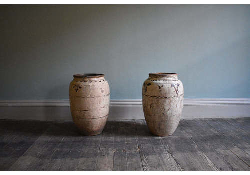 Large Ming Dynasty Cizhou Hand Painted Vessel
