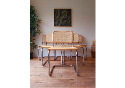 Marcel Breuer 1970’s Cantilever Cesca Chairs