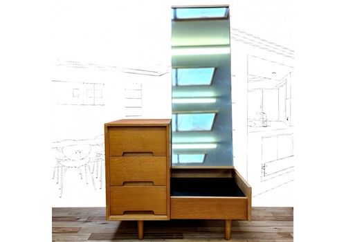 1950's Stag C Range Dressing Table 1950's Stag C Range Dressing Table