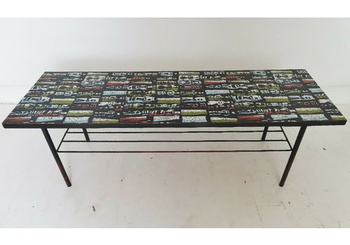 Stunning Vintage Jacqueline Groag Coffee Table